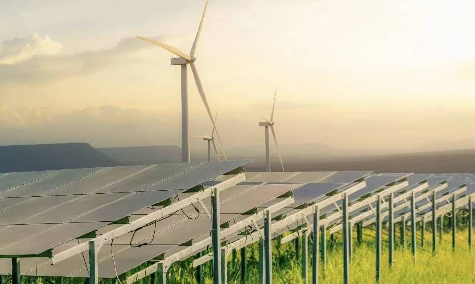 Beneath wind and rain, the weight of green development stands out