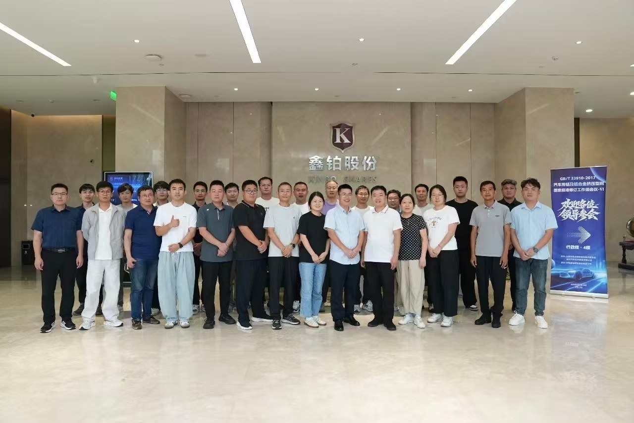 Automotive Aluminium Extrusion Standard Moves Forward | Sixth Revision Meeting of GB/T 33910 Successfully Held at Xinbo